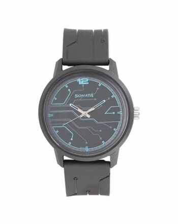 Men Water-Resistant Analogue Watch-NT77085PP02W