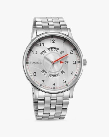 Men Water-Resistant Analogue Watch-NT77105SM06