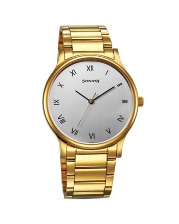 Men Water-Resistant Analogue Watch-NT77105YM02