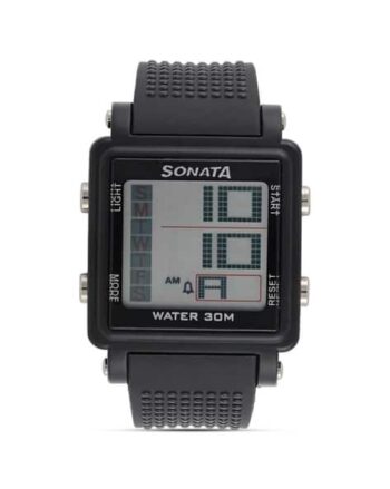 Men Water-Resistant Digital Watch-NT77043PP01