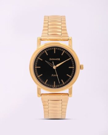 Men Water-Resistant Analogue Watch-NT77049YM02