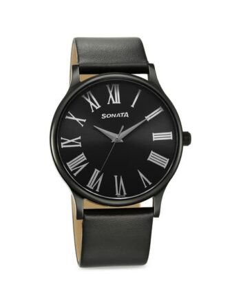 Men Water-Resistant Analogue Watch-NT77105NL08W