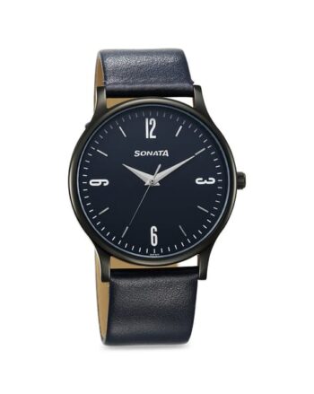 Men Water-Resistant Analogue Watch-NT77105NL11W