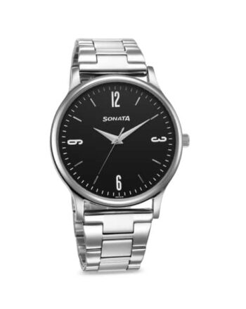 Men Water-Resistant Analogue Watch-NT77105SM09W