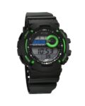 Men Water-Resistant Digital Watch--NT77130PP04W