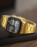 Men Water-Resistant Digital Watch-NT77134PM03W