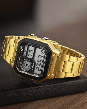 Men Water-Resistant Digital Watch-NT77134PM03W