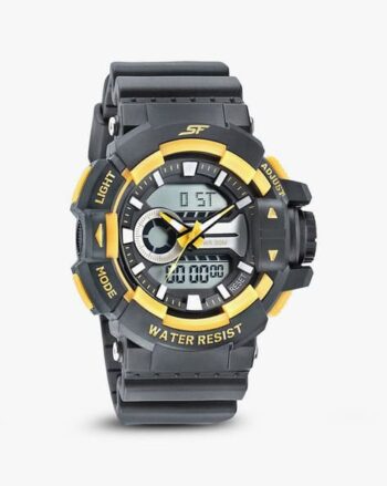 Men Water-Resistant Digital WatchNT77118PP03W