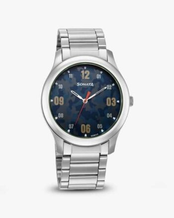 Men Water-Resistant Analogue Watch-NT77106SM06W
