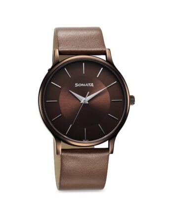Men Water-Resistant Analogue Watch-NT77105QL02W