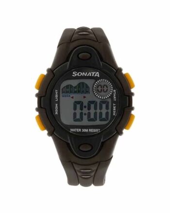 Unisex UV-Protected Digital Watch-NT87012PP01