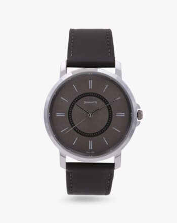 Men Water-Resistant Analogue Watch-NT77083SL06W