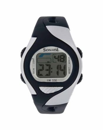 Unisex UV-Protected Digital Watch-NT87011PP03