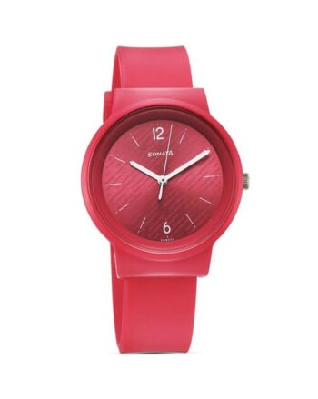 Men Water-Resistant Analogue Watch-NT87048PP04W