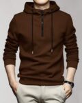 Men Regular Fit Hooded T-shirt