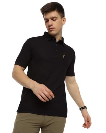 Collar-Neck Polo T-shirt