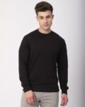 Men Long Sleeve Regular Fit Hooded T-Shirt
