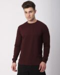 Men Regular Fit Crew-Neck Sweatshirt