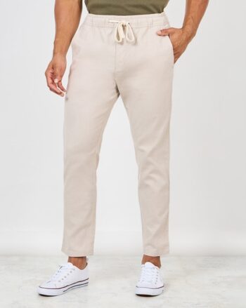 Single-Pleated Slim-Fit Trousers