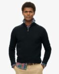 Men Chest Badge Logo Relax Fit Hoodie