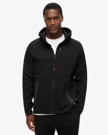 Brand Embroidered Regular Fit Hoodie