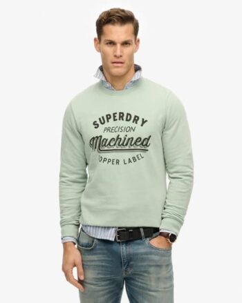 Men Regular Fit Sweatshirt with Ribbed Hem