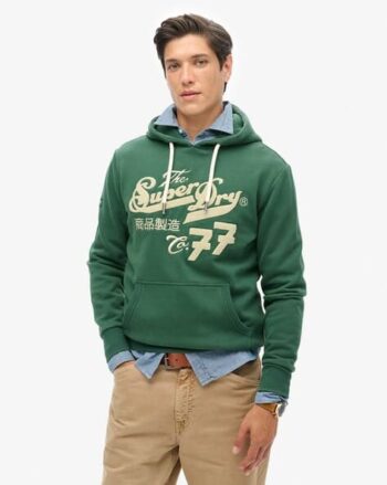 Men Graphic Print Hoodie