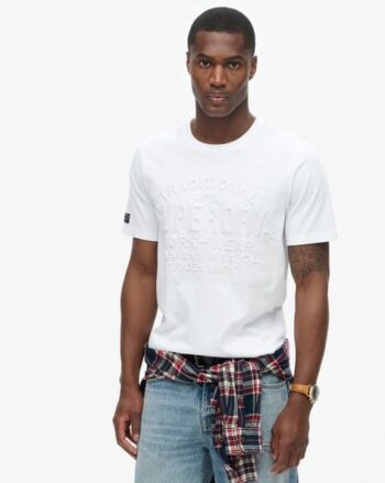 Embossed Logo Graphic T-Shirt