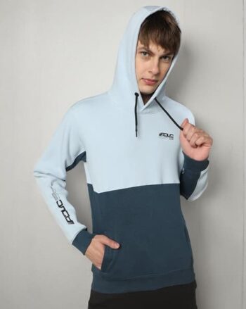 Men Bonded Regular Fit Zip-Front Sweatshirt