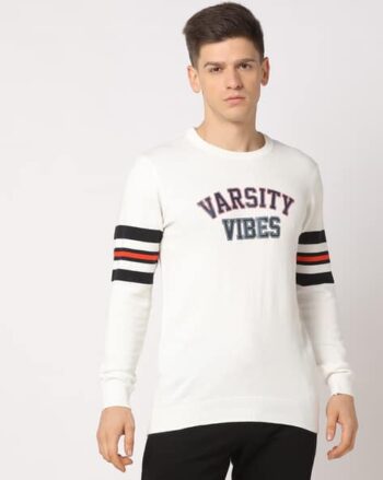 Classic Embossed Piece Dyed Fleece Sweatshirt