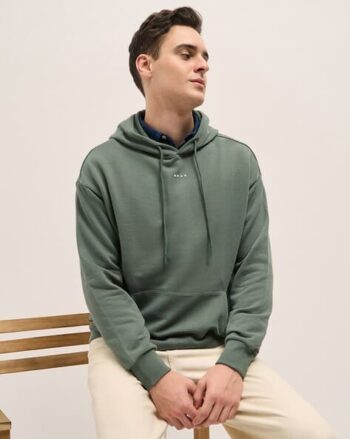 Men Regular Fit Crew-Neck Training Sweatshirt