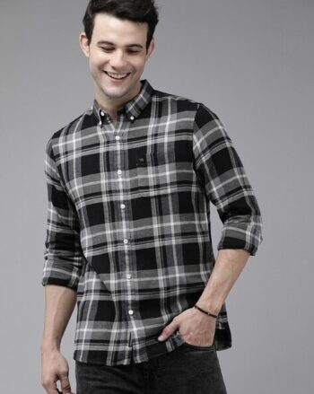 Brit men shirts green s