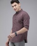 Mens Plus Size Plain Regular Fit Shirt