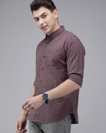 Mens Plus Size Plain Regular Fit Shirt