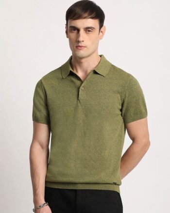 Men Regular Fit Polo T-Shirt