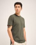 Men Regular Fit Round-Neck T-Shirt