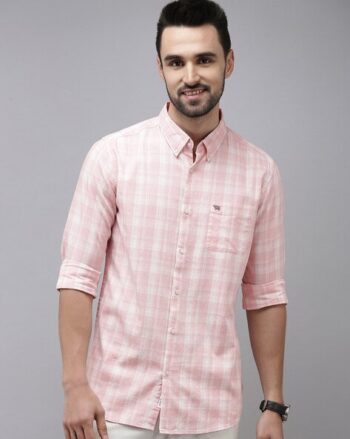 Men's Cotton Solid Tailored Fit Fomal Shirt