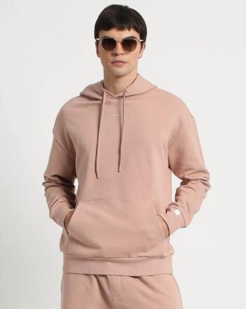Men Graphic Print Oversized Hoodie with Kangaroo Pockets