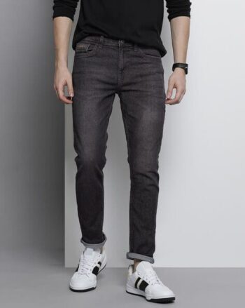 Lightly Washed Slim Fit Jeans