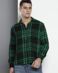 Men Ribbed Regular Fit Shirt