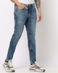 Acid Heavily Washed Jeans