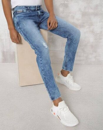 Acid Slim Fit Mid-Wash Jeans