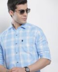 Men Stripes Loose Fit Shirt