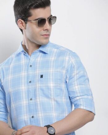 Men Stripes Loose Fit Shirt