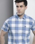 Men Striped Slim Fit Cotton Shirt