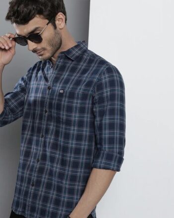 Boxy Relaxed Fit Revere Shirt with Scenic Print