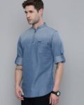 the_indian_garage_co_blue_mid-wash_slim_fit_short_kurta_with_patch_pocket.jpg
