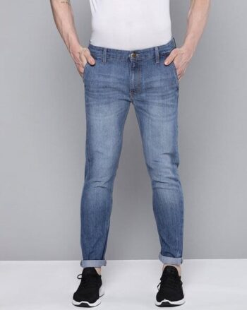 Washed Slim Fit Jeans
