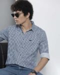 Cotton Stripes Slim Fit Shirt