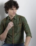 Men Embroidered Oversized Shirt